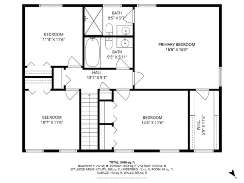 Floorplan - 706 Cherry Ct, Itasca, IL 60143 photo 2 of 4
