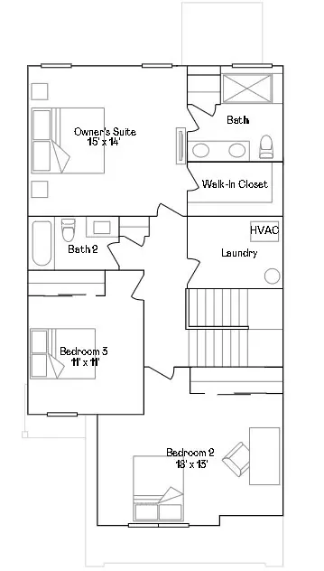 Floorplan - 25734 W Wakefield Dr, Plainfield, IL 60544 photo 2 of 2