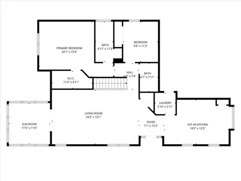 Floorplan - 8 E Hague Dr, Antioch, IL 60002 photo 2 of 6