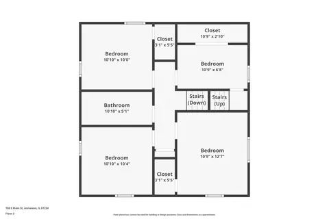 Floorplan - 108 S Main St, Annawan, IL 61234 photo 3 of 5
