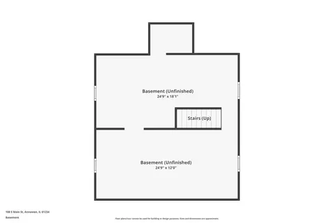 Floorplan - 108 S Main St, Annawan, IL 61234 photo 4 of 5