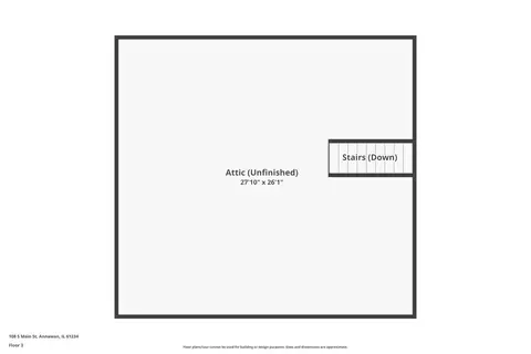 Floorplan - 108 S Main St, Annawan, IL 61234 photo 5 of 5