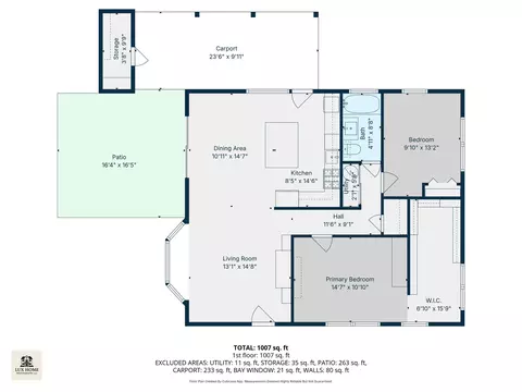 Floorplan - 2212 Fulle St, Rolling Meadows, IL 60008 photo 1 of 1