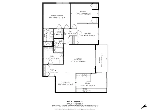 Floorplan - 1051 Driftwood Ct #A2, Wheeling, IL 60090 photo 1 of 1