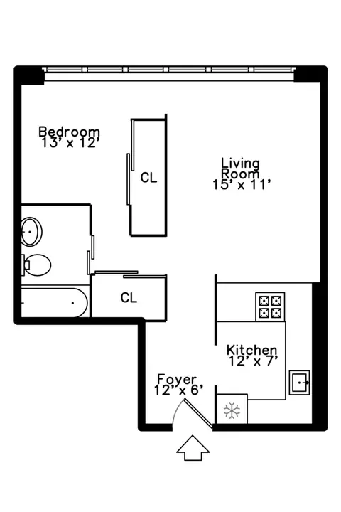 Floorplan - Undisclosed, Chicago, IL 60613 photo 1 of 1
