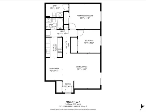 Floorplan - 4714 Northfox Ln #2, Mchenry, IL 60050 photo 1 of 1