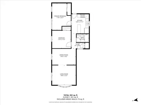 Floorplan - 1213 Darrow Ave, Evanston, IL 60202 photo 1 of 2