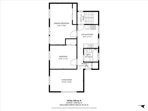 Floorplan - 1213 Darrow Ave, Evanston, IL 60202 photo 2 of 2