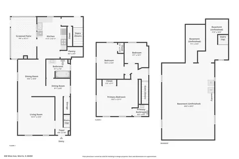 Floorplan - 458 West Ave, Morris, IL 60450 photo 4 of 4
