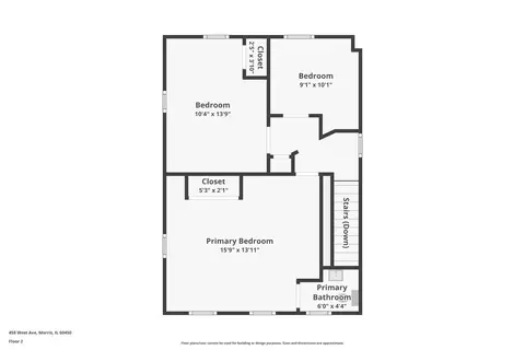 Floorplan - 458 West Ave, Morris, IL 60450 photo 2 of 4