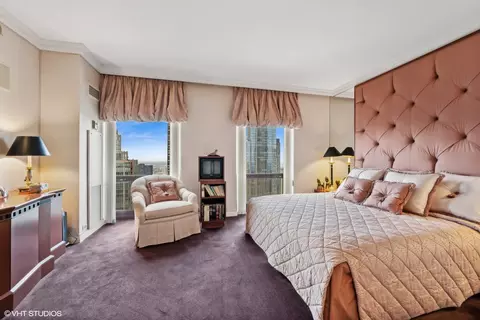 Bedroom - 100 E Huron St #3705, Chicago, IL 60611 photo 2 of 2