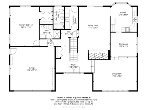 Floorplan - 524 Meadow Ln, Beecher, IL 60401 photo 3 of 4