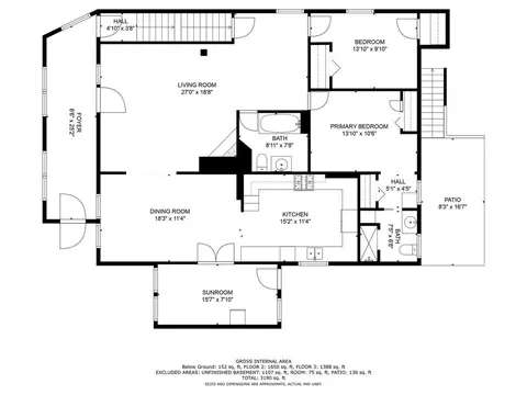 Floorplan - 232 Des Plaines Ave, Forest Park, IL 60130 photo 1 of 3