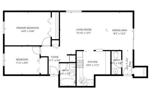 Floorplan - 239 Gregory St #8, Aurora, IL 60504 photo 1 of 1