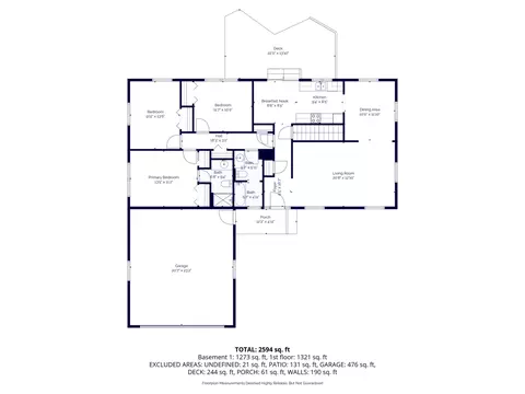 Floorplan - 4610 34th Ave, Moline, IL 61265 photo 1 of 3