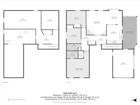 Floorplan - 1607 Stoddard Ave, Wheaton, IL 60187 photo 1 of 3
