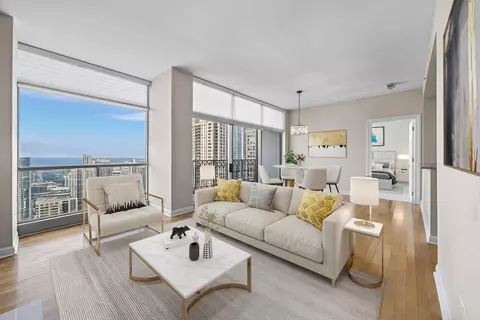 Living - 21 E Huron St #3601, Chicago, IL 60611 photo 2 of 5