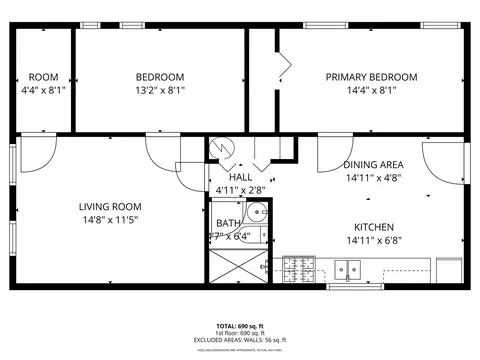 Floorplan - 2139 N Long Ave, Chicago, IL 60639 photo 2 of 3