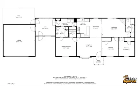 Floorplan - 14 Cherry Ct, Ogden, IL 61859 photo 1 of 1