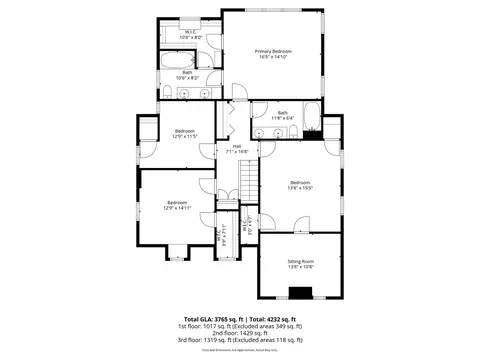 Floorplan - 909 S Wheaton Ave, Wheaton, IL 60189 photo 2 of 4