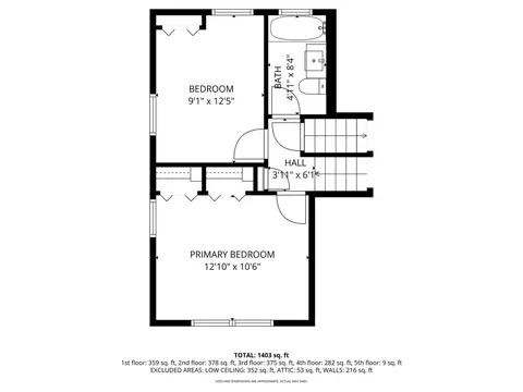Floorplan - 2616 S 12th Ave, Broadview, IL 60155 photo 5 of 6
