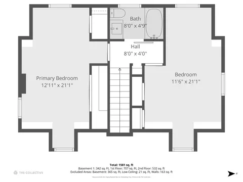 Floorplan - 820 Cherry St, Wheaton, IL 60187 photo 2 of 4