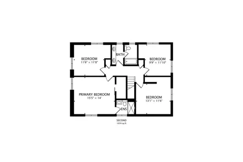 Floorplan - 1605 Burning Trl, Wheaton, IL 60189 photo 2 of 3