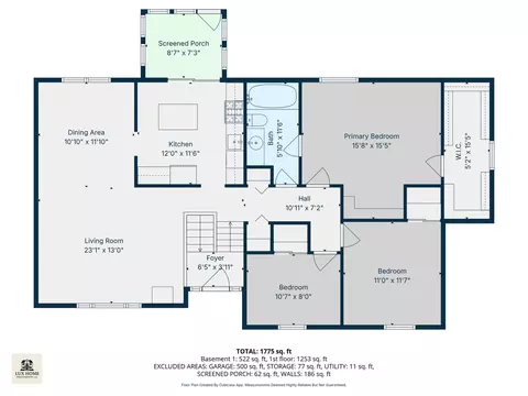 Floorplan - 4480 Thornbark Dr, Hoffman Estates, IL 60192 photo 1 of 3