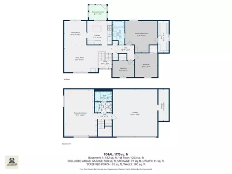 Floorplan - 4480 Thornbark Dr, Hoffman Estates, IL 60192 photo 3 of 3