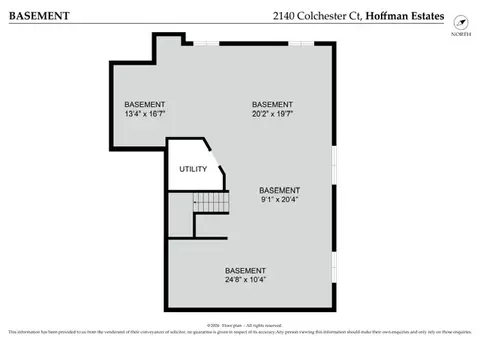 Floorplan - 2140 Colchester Ave, Hoffman Estates, IL 60192 photo 3 of 3