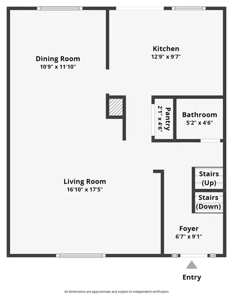 Floorplan - 2051 Kettering Rd, Hoffman Estates, IL 60169 photo 2 of 3