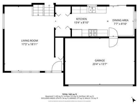 Floorplan - 1182 Concord Dr, Elgin, IL 60120 photo 2 of 4