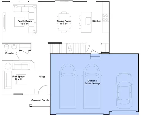 Floorplan - 1555 Rolling Pass, Beecher, IL 60401 photo 1 of 2