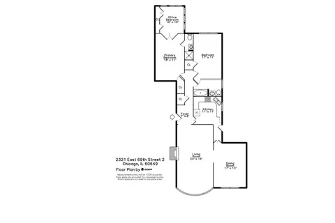 Floorplan - 2321 E 69th St #2, Chicago, IL 60649 photo 2 of 2