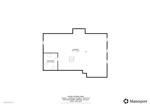 Floorplan - 3820 Kiess Dr, Glenview, IL 60025 photo 3 of 3