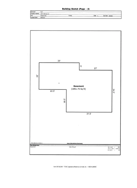 Floorplan - 3415 Minito Ct, Naperville, IL 60564 photo 1 of 1