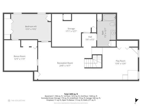 Floorplan - 570 Riva Ct, Wheaton, IL 60187 photo 3 of 3