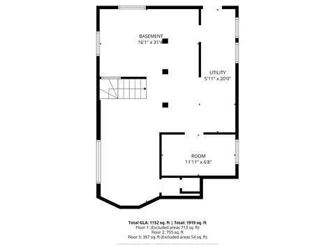 Floorplan - 607 E 103rd Pl, Chicago, IL 60628 photo 3 of 4