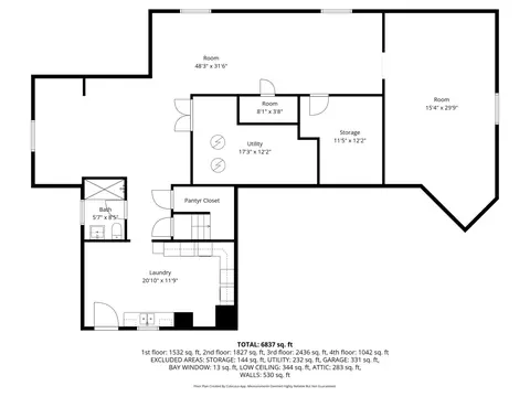 Floorplan - 331 E Witchwood Ln, Lake Bluff, IL 60044 photo 4 of 4