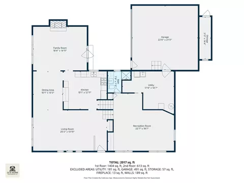 Floorplan - 324 Warren Rd, Glenview, IL 60025 photo 2 of 3