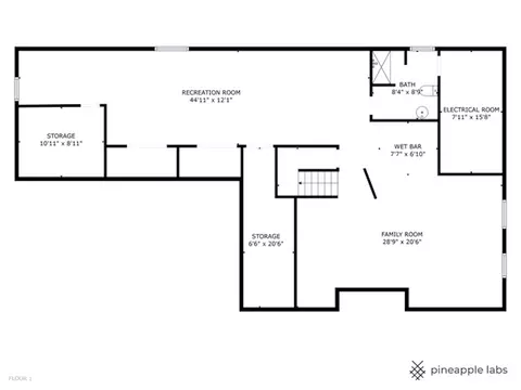 Floorplan - 1302 Hazel Ave, Deerfield, IL 60015 photo 3 of 3