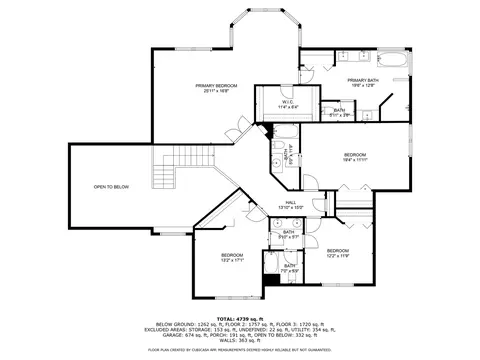 Floorplan - 24905 Chalk Hill Ct, Plainfield, IL 60544 photo 3 of 4