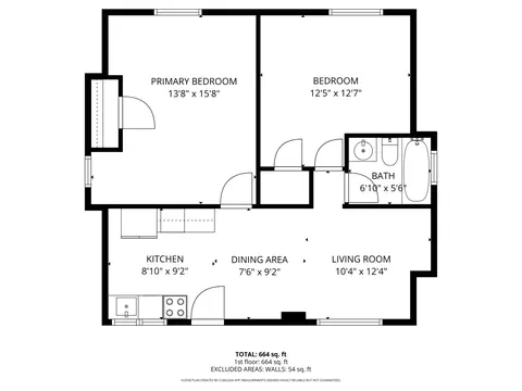 Floorplan - 6036 S 74th Ave, Summit, IL 60501 photo 2 of 4