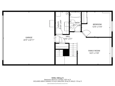 Floorplan - 240 Devoe Dr, Oswego, IL 60543 photo 2 of 2