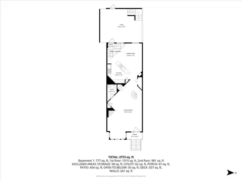 Floorplan - 808 S Bishop St, Chicago, IL 60607 photo 2 of 4