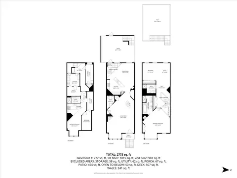Floorplan - 808 S Bishop St, Chicago, IL 60607 photo 1 of 4