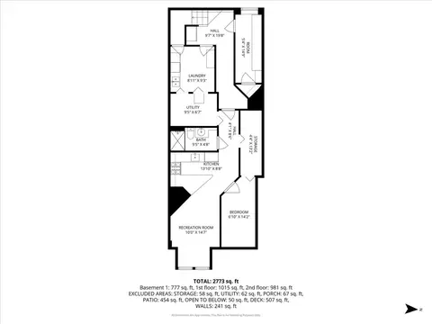 Floorplan - 808 S Bishop St, Chicago, IL 60607 photo 4 of 4