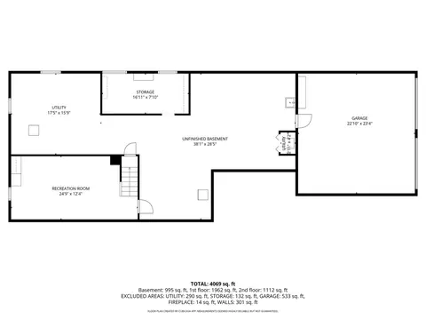 Floorplan - 1318 Gamon Rd, Wheaton, IL 60189 photo 4 of 4