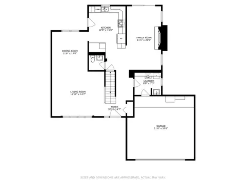 Floorplan - 651 Garth Rd, Wheeling, IL 60090 photo 3 of 4