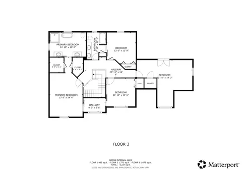 Floorplan - 24 Winners Cup Cir, Wheaton, IL 60189 photo 1 of 3
